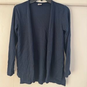 Girl Blue Size Medium 7/8 Cardigan Sweater